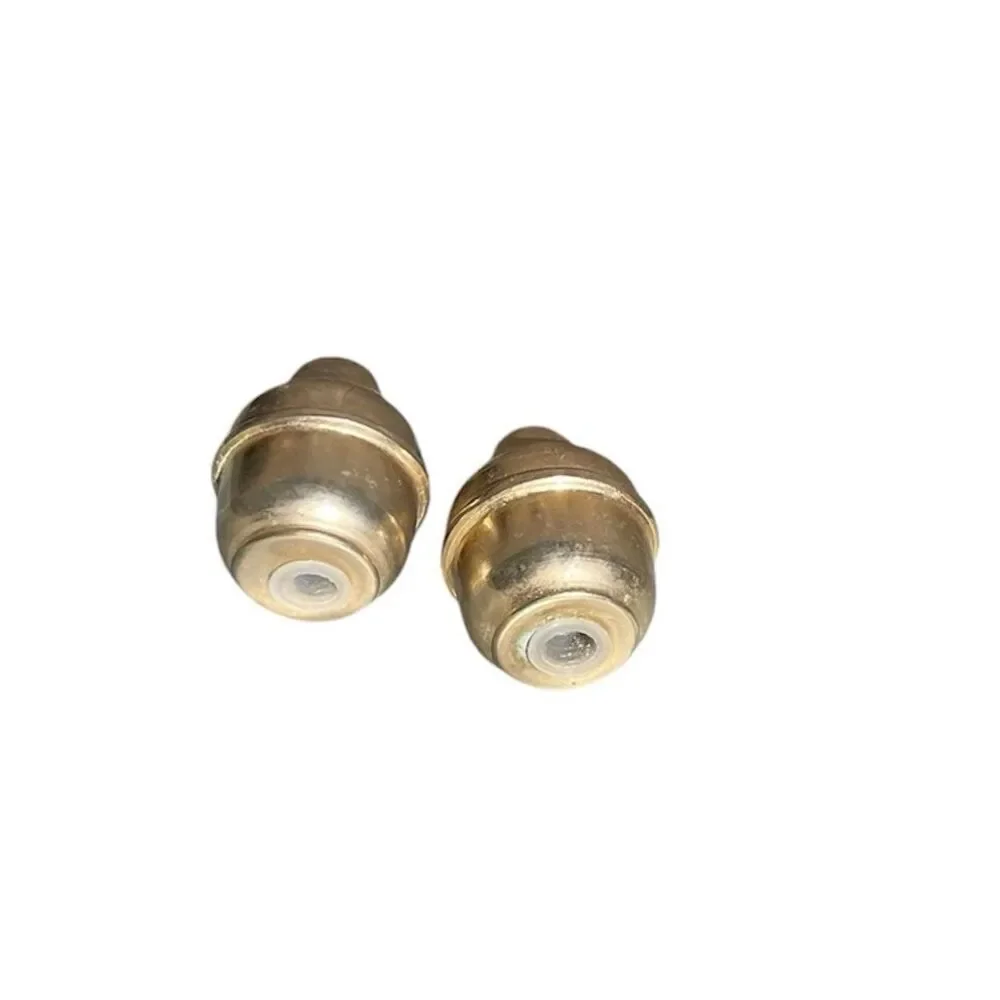 Brass Vintage Salt and Pepper Shakers